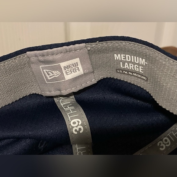 Seattle Seahawks Hat Cap New Era 59Fifty Blue Green Honeycomb SZ M/L NEW - Picture 12 of 13